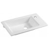 Aqualine ZUNO 50 keramické umývátko nábytkové 50x25cm, bílá 9050