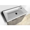 Aqualine ZUNO 50 keramické umývátko nábytkové 50x25cm, bílá 9050