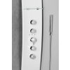 Polysan LUK termostatický sprchový panel rohový 250x1300mm, bílá 80325