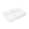Vitra Závěsné umyvadlo VitrA Nuo 60x44 cm otvor pro baterii uprostřed 7432-003-0001