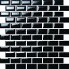 Premium Mosaic Keramická mozaika Premium Mosaic černá 30x30 cm lesk MOS2348BK