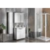 Aqualine ZARA 80 keramické umyvadlo nábytkové 79,5x46cm, bílá 10080