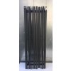 TERMA SHERWOOD H topný žebřík 440x1300mm, Metallic Grey, levé připojení    VYVZOROVANÉ