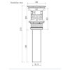 WF INDUSTRIAL clic clac s přepadem SIKOBWFSCP