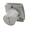 Sapho LEX koupelnový ventilátor axiální, 15W, potrubí 100mm, nerez mat LX103