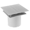 Cata E-100 GSTH koupelnový ventilátor axiální s automatem,4W/8W,potrubí 100mm,stříbr 00900600