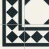 Realonda Dlažba Realonda Octagon black 33x33 cm mat OCTAGONRBK