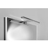 Aqualine SERAPA LED svítidlo 5W, 230V, 300x40x100mm, IP44, plast, chrom SA147