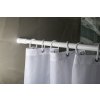 Aqualine Teleskopická rozpěrná tyč 110-200cm, hliník, bílá TC200