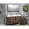 Sapho FELINA LED svítidlo, 10 W, 458x15x112 mm, IP44, chrom FE045