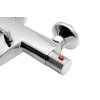 Aqualine ACTION nástěnná vanová termostatická baterie, chrom MB106