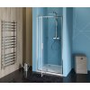 Polysan EASY sprchové dveře otočné 880-1020mm, čiré sklo EL1715