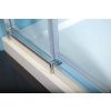 Polysan EASY sprchové dveře otočné 880-1020mm, čiré sklo EL1715