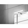 Sapho FELINA LED svítidlo, 8W, 308x15x112mm, IP44, chrom FE030