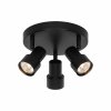 Nordlux Boston 3-rondel (černá) kov, keramika IP20 2512370103