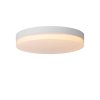 LED stropní svítidlo BISKIT do koupelny - Ø 40 cm - 1x36W 2700K - IP44 - Senzor pohybu & Den/Noc - Bílá