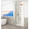 GELCO TRINITY GOLD MATT sprchové dveře do niky 900mm, čiré sklo, levé GT1290CL-G