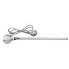 Aqualine Topná tyč s termostatem, rovný kabel, 500 W, chrom LT67445