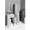 Aqualine SIMPLEX ECO 50 umyvadlová skříňka včetně umyvadla 47x83,5x29cm SIME500