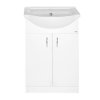 Aqualine SIMPLEX ECO 50 umyvadlová skříňka včetně umyvadla 47x83,5x29cm SIME500