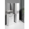 Aqualine SIMPLEX ECO 50 umyvadlová skříňka včetně umyvadla 47x83,5x29cm SIME500