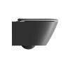 GSI MODO závěsná WC mísa, Swirlflush, 37x54cm, černá dual-mat 841526