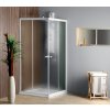 Aqualine ALAIN čtvercová sprchová zástěna 700x700 mm, sklo Brick BTQ700