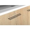 Aqualine ZOJA/KERAMIA FRESH umyvadlová skříňka 49x50x24,5cm, dub platin 51047DP