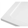 Aqualine TECMI sprchová vanička z litého mramoru, obdélník 100x70cm, bílá PQ10070
