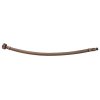 Sapho Flexibilní nerezová hadice M10x3/8", 35cm, bronz 33414