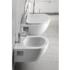 Sapho BRILLA bidet závěsný, 35,5x53 cm, bílá 100624