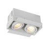 Lucide 09925/02/31 TRIMLESS svítidlo vestavné 2xGU10/5W bílá
