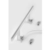 Aqualine SERAPA LED svítidlo, 9W, 230V, 600x40x100mm, IP44, hliník, chrom SA148