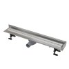 Alca Sprchový žlab Alca 75 cm nerez mat lines ALCAZLAB75LEM
