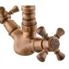 MORAVA RETRO - Dřezová baterie, Stará mosaz (Bronz) MK320.0/8SM, RAV Slezák