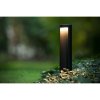 Lucide COMBO - venkovní svítidlo sloupek - Ø 9 cm - LED - 1x7W 3000K - IP54 - Černá 27874/65/30