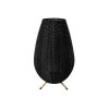 Lucide COLIN IP44 venkovní nabíjecí stolní lampa - baterie - LED Ø 30 cm 1x3W 3000K  IP44 černá