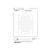 Lucide COLIN IP44 venkovní nabíjecí stojací lampa - baterie - LED Ø 50 cm 1x3W 3000K  IP44 světlé dřevo