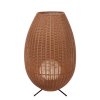 Lucide COLIN IP44 venkovní nabíjecí stojací lampa - baterie - LED Ø 50 cm 1x3W 3000K  IP44 světlé dřevo