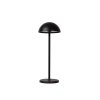 Lucide JOY venkovní dobíjecí stolní lampa ø 12 cm 1x1,5W 3000K IP54 černá