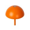 Lucide JOY venkovní dobíjecí stolní lampa ø 12 cm 1x1,5W 3000K IP54 oranžová