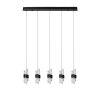Lucide KLIGANDE - Závěsné svítidlo - LED stmívatelné - 5x7,8W 2700K - Černá