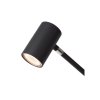 Lucide TIPIK - Nabíjecí stojací lampa - Baterie - LED stmívatelné - 1x3W 2700K - 3 kroky stmívání - Černá