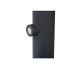Lucide TIPIK - Nabíjecí stojací lampa - Baterie - LED stmívatelné - 1x3W 2700K - 3 kroky stmívání - Černá