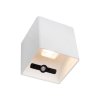 Lucide VERTIGO - Dobíjecí nástěnné svítidlo Vnitřní/venkovní - Baterie - LED stmívatelné - 1x6W 2700K - IP54 - Senzor