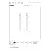 Lucide IBAMBA - Patníkové světlo - LED - 2x6W 3000K - IP65 - Černá