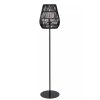 Lucide NERIDA - Stojací lampa vnitřní/venkovní - Ø 35 cm - 1xE27 - IP44 - černá