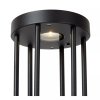 Lucide JACKSON - Patkové stmívatelné svítidlo - Ø 16 cm - LED - 1x2W - IP65 - Senzor Den/Noc - Černá
