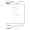 Lucide JACKSON - Patkové stmívatelné svítidlo - Ø 16 cm - LED - 1x2W - IP65 - Senzor Den/Noc - Černá