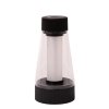 Lucide LORALI - Nabíjecí LED Stolní lampa Vnitřní/Venkovní - Baterie - Ø 7,7 cm - stmívatelná - IP44 - Černá